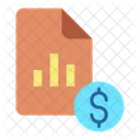 Ireport Dolar Informe Financiero Informe Icono