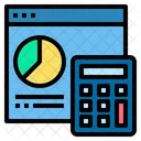 Informe Financiero Gestion Contabilidad Icono