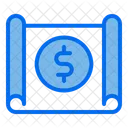 Documento Banca Dinero Icon