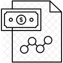 Informe financiero  Icono