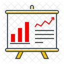 Informe financiero  Icono