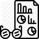 Informe financiero  Icono