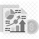 Informe Financiero Presupuesto Finanzas Icône