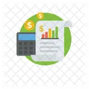 Informe financiero  Icon