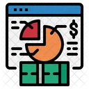 Informe financiero  Icono