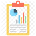 Informe Grafico Grafico Informe De Acciones Icon