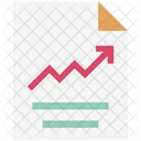 Informe Grafico Grafico De Barras Aprobado Icono