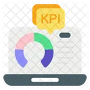 Informe De Kpi Kpi Indicador Clave De Rendimiento Icono