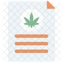 Prescripcion Cannabis Cannabidiol Icono