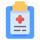 Registro Salud Datos Icon