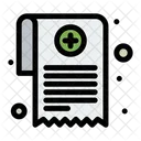 Informe médico  Icon