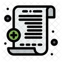 Informe médico  Icon