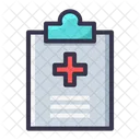 Medico Informe Atencion Medica Icono