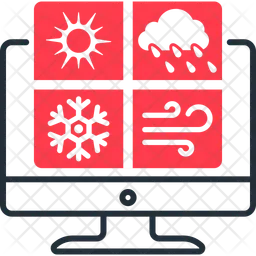 Reporte del clima  Icono