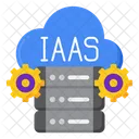 Infraestructura Como Servicio Iaas Infraestructura En La Nube Icono