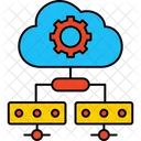 Infraestructura de nube  Icono