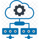 Infraestructura de nube  Icono