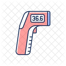 Infrared Thermometer  Icon