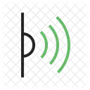 Infrarot Signal Netzwerk Symbol