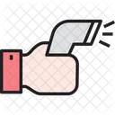 Infrarot Thermometer Symbol