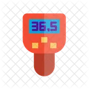 Infrarot Thermometer Symbol