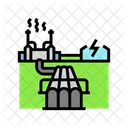Infrastructure Geothermal Energy Icon