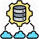 Infrastructure Database System Icon