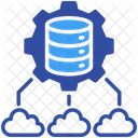 Infrastructure Database System Icon