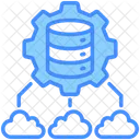 Infrastructure Database System Icon