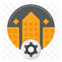 Infrastructure Architecture Building Icon