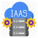 Infrastructure As A Service Iaas Cloud Infrastructure Icon