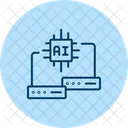 Infrastructure Ai Pentaglow Icon