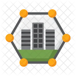 Infrastructure Network  Icon