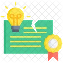 Infringement License Idea Icon