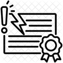 Infringement Agreement Copyright Icon