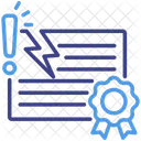 Infringement Agreement Copyright Icon