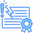 Infringement Agreement Copyright Icon