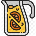 Infused Water Lemonade Juice Icon