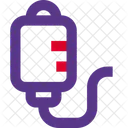 Infusion Infusionsbeutel Infusionstransfusion Symbol