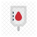 Infusione Flebo Sangue Icon