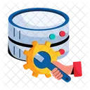 Ingenieria De Bases De Datos Mantenimiento De Bases De Datos Gestion De Bases De Datos Icono