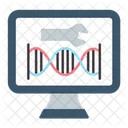 Adn Biotecnologia Ciencia Icono