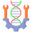 Ingenieria Genetica Adn Ingenieria Icono