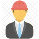 Capataz Construccion Trabajador Icono