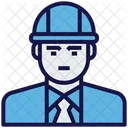 Ingeniero Trabajador Avatar Icono