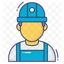 Ingeniero Mano De Obra Trabajador Icono