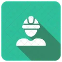 Ingeniero Trabajador Constructor Icon