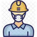 Ingeniero Mano De Obra Trabajador Icono