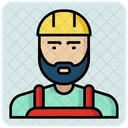 Ingenieur Arbeiter Avatar Symbol