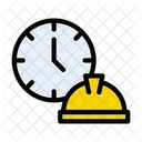 Tag Der Arbeit Ingenieur Uhr Symbol